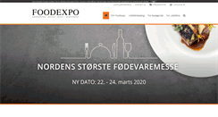 Desktop Screenshot of foodexpo.dk