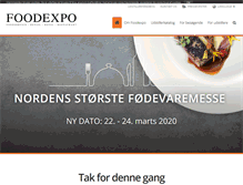 Tablet Screenshot of foodexpo.dk